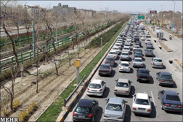 ترافیک سنگین در گچسر - دیزین، آخرین شرایط محدودیت های ترافیکی