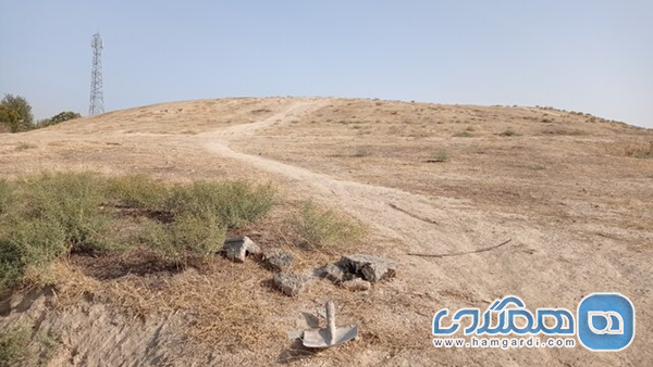 تپه ای تاریخی در البرز که راه نفسش بسته شده است