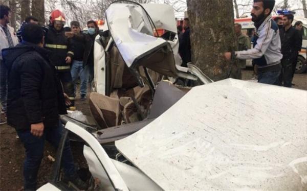 واژگونی خودرو در محور گرگان-کردکوی 3 کشته برجا گذاشت