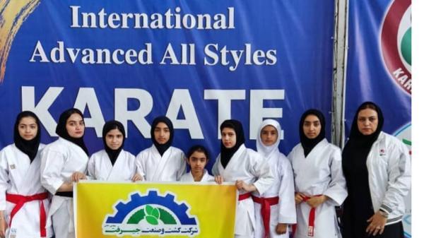 درخشش کاراته کا های جیرفتی در مسابقات بین المللی